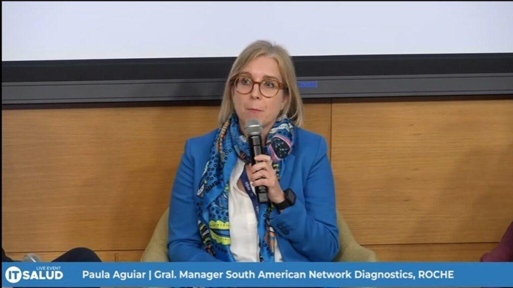 Paula Aguiar, General Manager South Am. network diagnostics, ROCHE. 